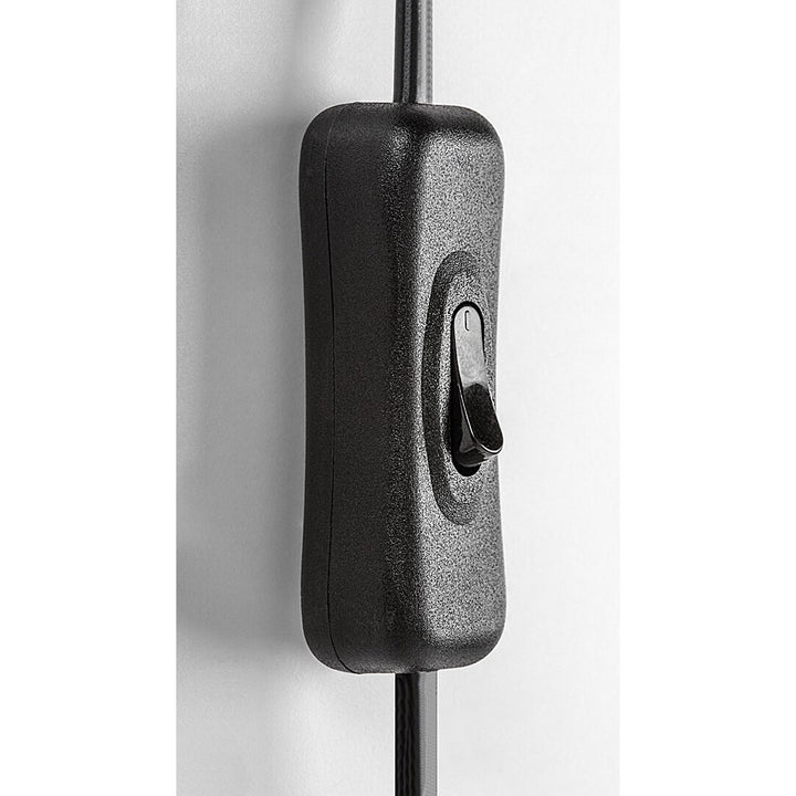 Lampada da parete Rabalux, spot, attacco E14, IP20, nero, Soma