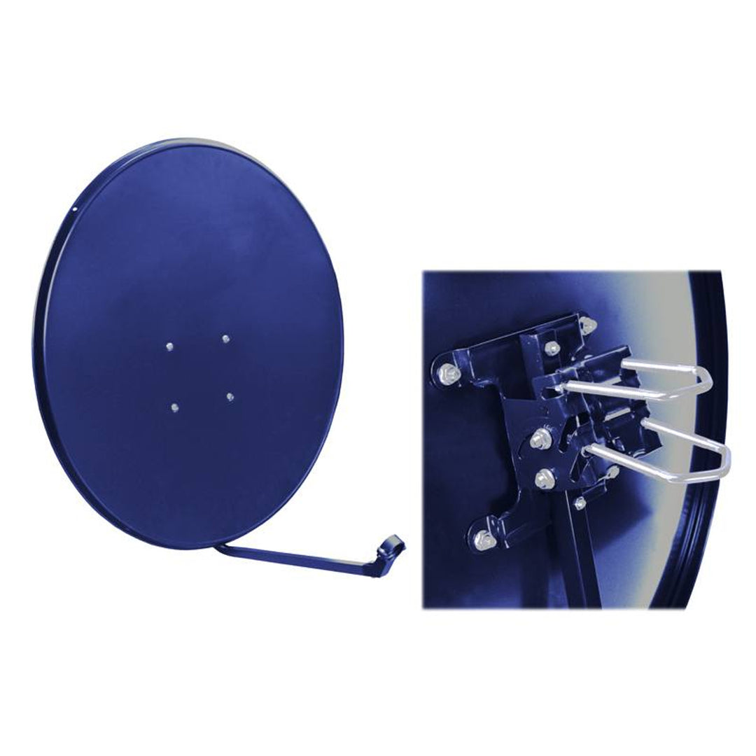 Parabola satellitare LTC, 90 cm, blu scuro, resistente, LXSAT951/G