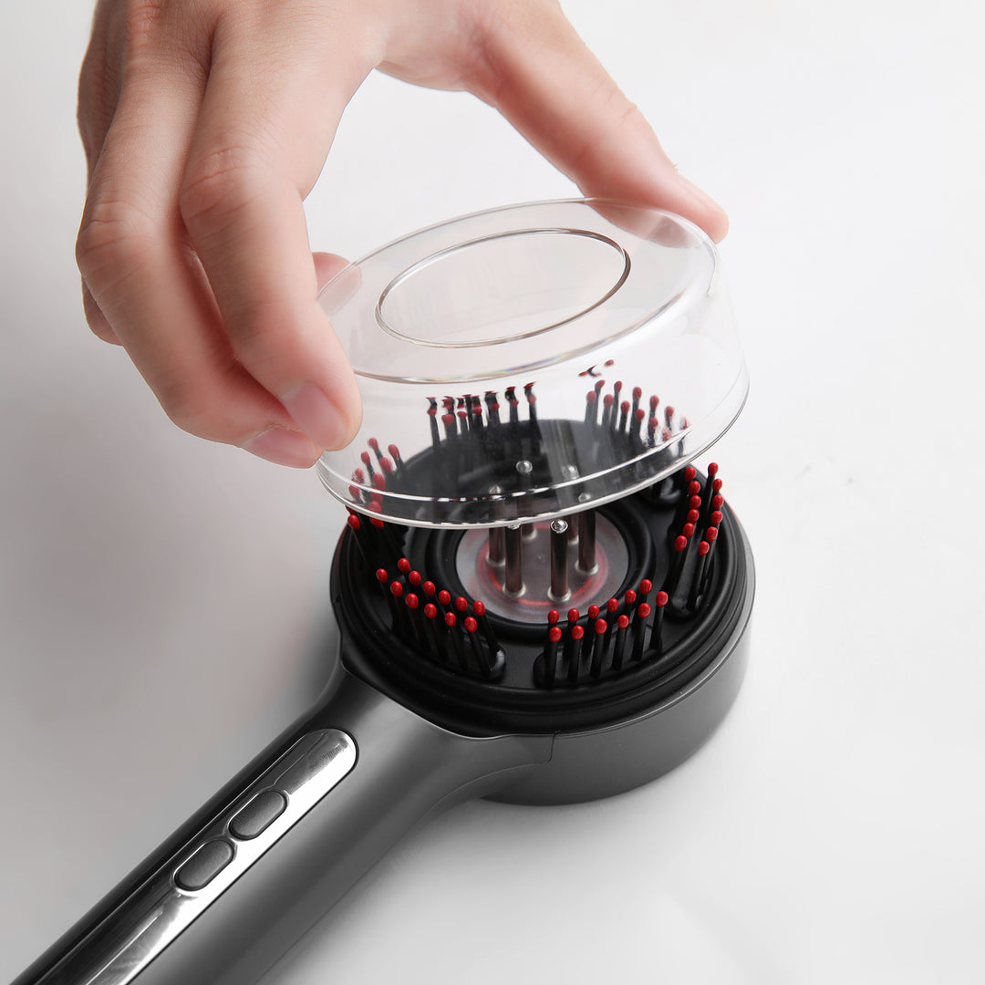 MASSAGGIATORE RIGENERANTE PER CAPELLI Spazzola massaggiante per capelli e cuoio capelluto MT6537