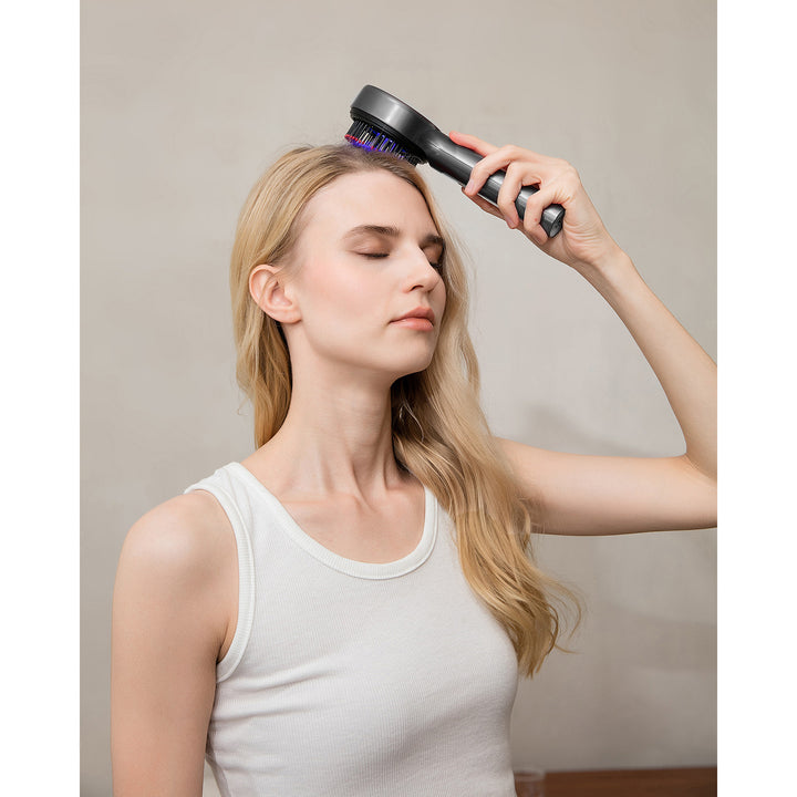 MASSAGGIATORE RIGENERANTE PER CAPELLI Spazzola massaggiante per capelli e cuoio capelluto MT6537