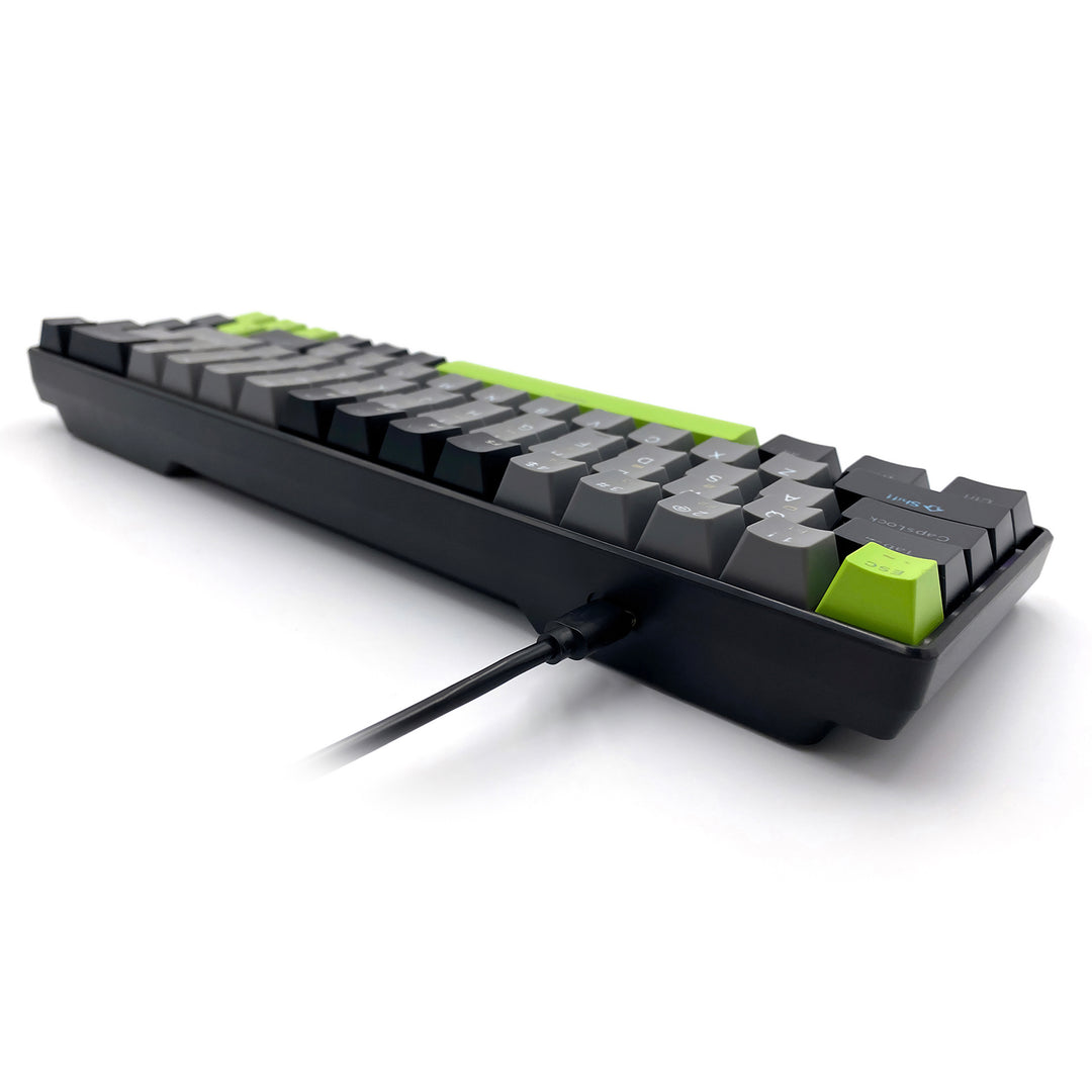 Tastiera meccanica 60% RED CORE MX60 MT1260, illuminazione tasti, Mediatech