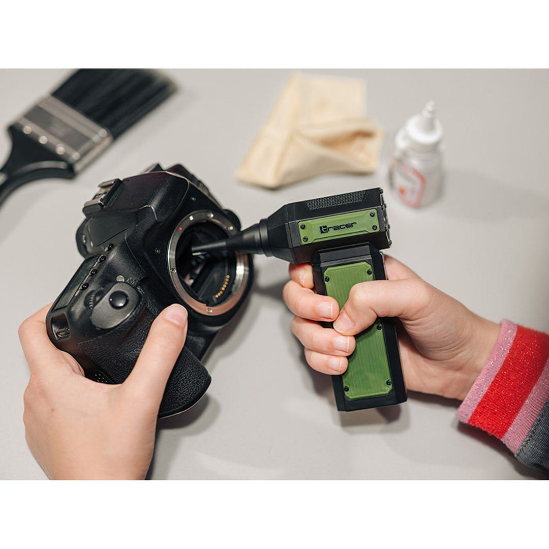 Mini soffiatore multifunzione, Tracer, motore brushless, 140.000 giri, 3 modalità AirForce