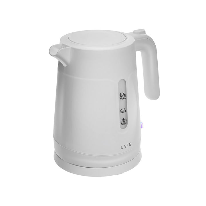 Bollitore elettrico Lafe, capacità 1L, potenza 1500W, bianco, Essential S