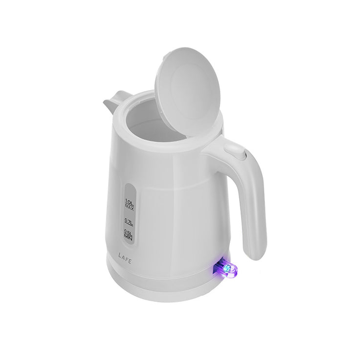 Bollitore elettrico Lafe, capacità 1L, potenza 1500W, bianco, Essential S