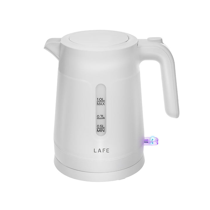 Bollitore elettrico Lafe, capacità 1L, potenza 1500W, bianco, Essential S