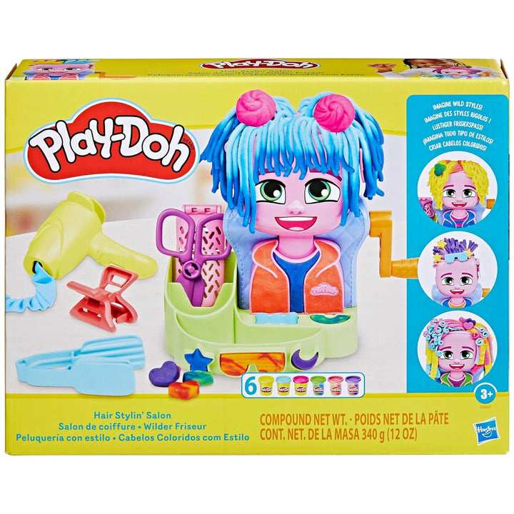 Salone da parrucchiere Play-Doh, giocattolo creativo, pastina, F8807