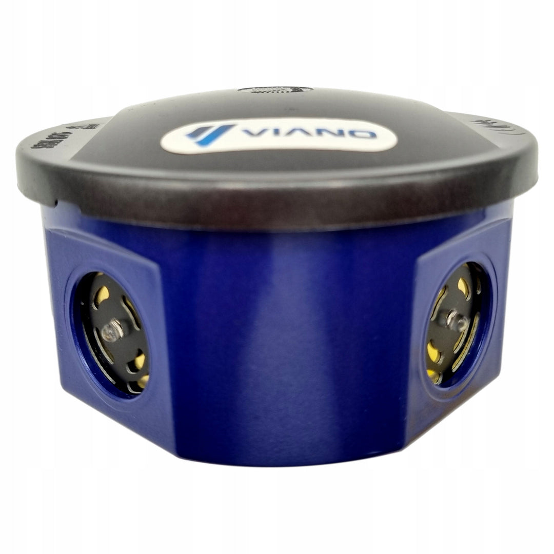 Repellente per roditori, martore, ratti, topi Viano, cicalino, lampeggiante, OD6