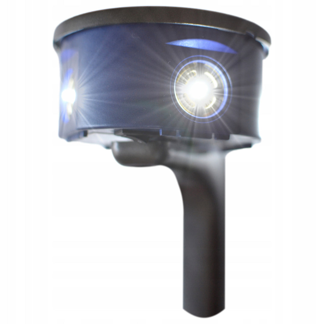 Repellente per roditori, martore, ratti, topi Viano, cicalino, lampeggiante, OD6