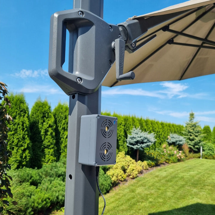 Repellente per roditori, martore, ratti, topi Viano, generatore di ultrasuoni a risparmio energetico, IP65, Waterpro