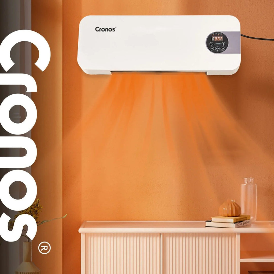 Ventilatore Cronos a barriera d'aria, 1500W, basso consumo energetico, ampio angolo di scarico, telecomando, HFH-201