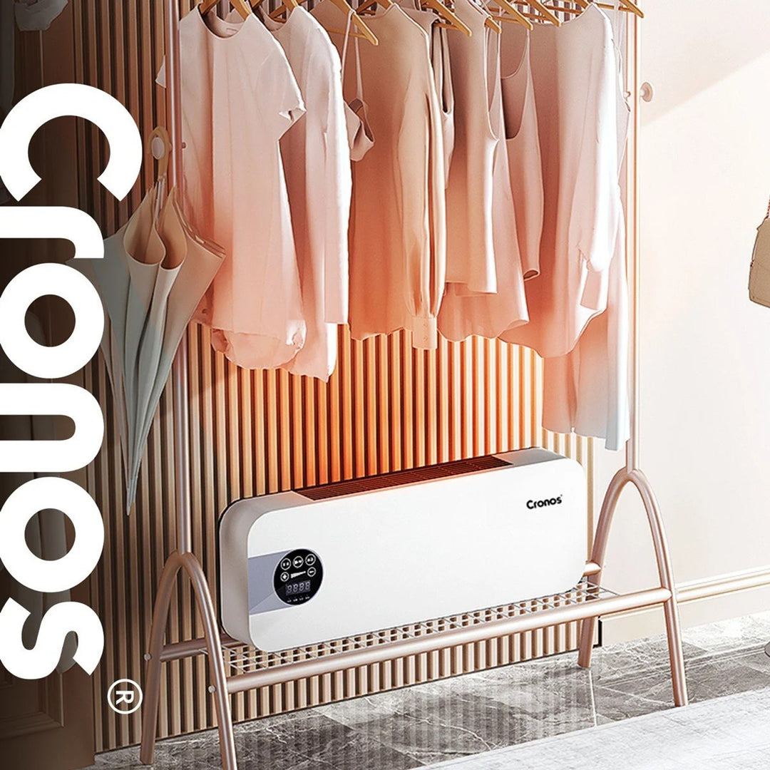 Ventilatore Cronos a barriera d'aria, 1500W, basso consumo energetico, ampio angolo di scarico, telecomando, HFH-201