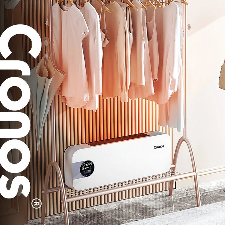 Ventilatore Cronos a barriera d'aria, 1500W, basso consumo energetico, ampio angolo di scarico, telecomando, HFH-201