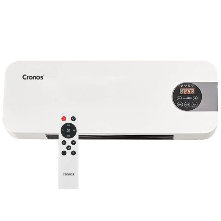 Ventilatore Cronos a barriera d'aria, 1500W, basso consumo energetico, ampio angolo di scarico, telecomando, HFH-201