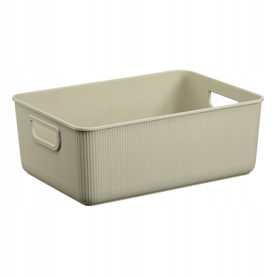 Contenitore Akita Plast Team, beige, 10L, 100% riciclato, 60840802