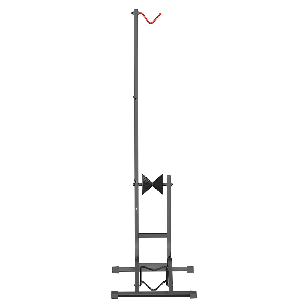 Portabiciclette da pavimento Maclean, indipendente, orizzontale/verticale, per il rimessaggio, in acciaio, carico massimo 35 kg, MC-170