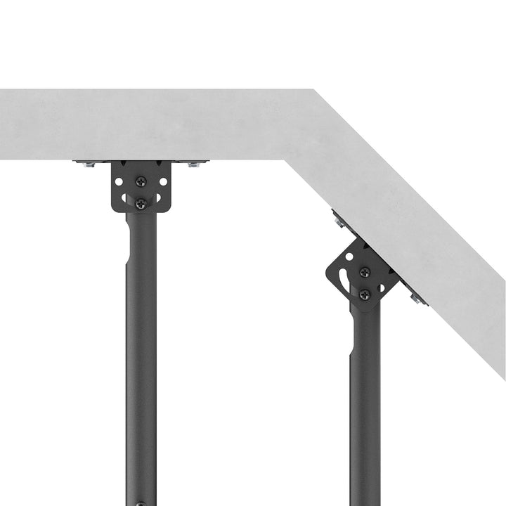 Supporto / gancio da soffitto per TV Maclean, carico massimo 50 kg, 37-86", VESA massimo 600x400, MC-173