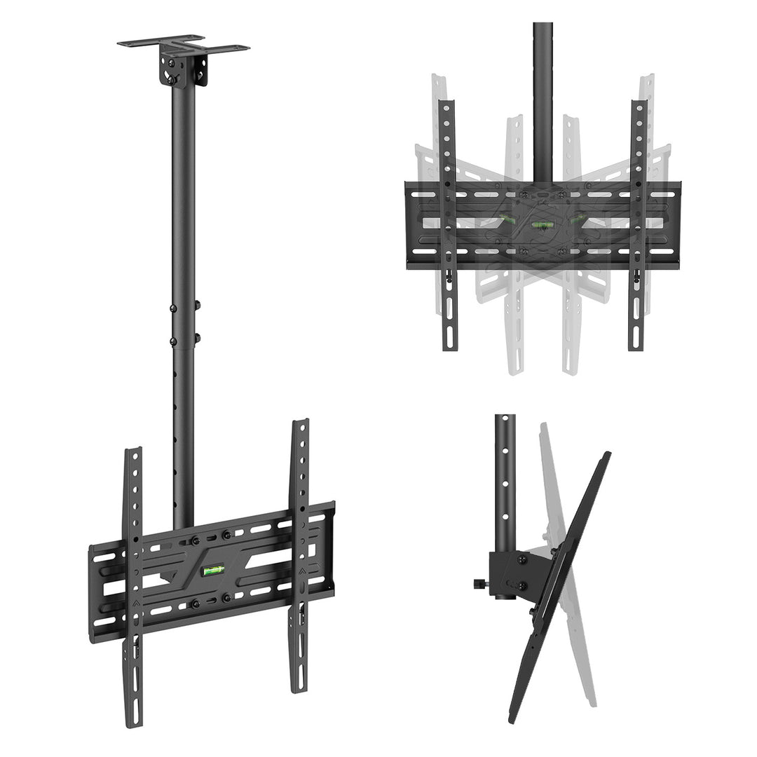 Supporto / gancio da soffitto per TV Maclean, carico massimo 50 kg, 37-75", VESA massimo 400x400, MC-175