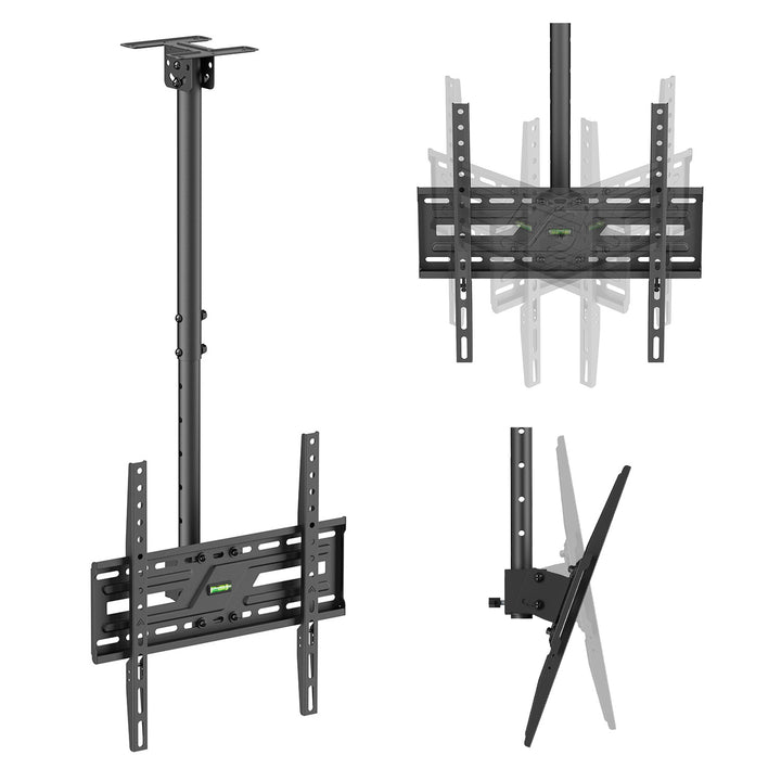 Supporto / gancio da soffitto per TV Maclean, carico massimo 50 kg, 37-75", VESA massimo 400x400, MC-175