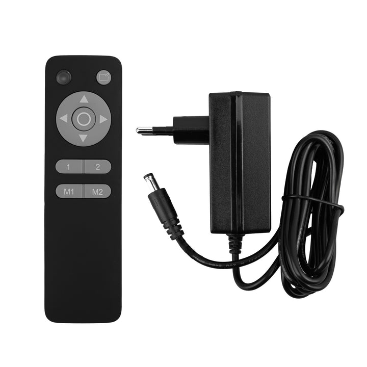 Supporto elettrico per TV Maclean, a soffitto, compatibile con Tuya, VESA max. 800x400, per TV da 43 a 86", max. 55 kg, MC-176 T