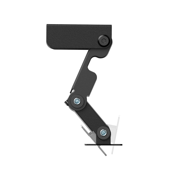 Supporto / gancio da parete per soundbar Maclean, regolazione dell'angolo da +8° a -8°, carico massimo 10 kg, in acciaio, MC-177