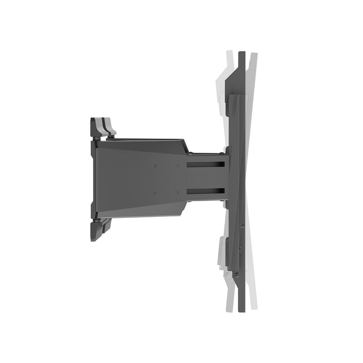 Supporto / gancio per TV Maclean, VESA max. 600x400, 37-90", carico massimo 65 kg, nero, MC-881 N