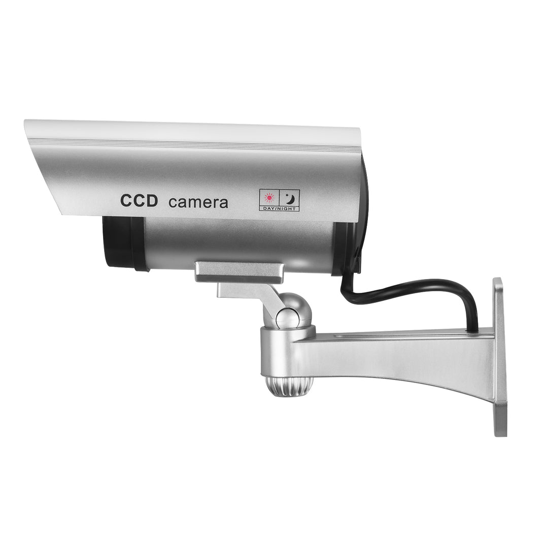 Telecamera fittizia con LED lampeggiante IR1100 S IR esterno + 2x batterie Varta Industrial AA