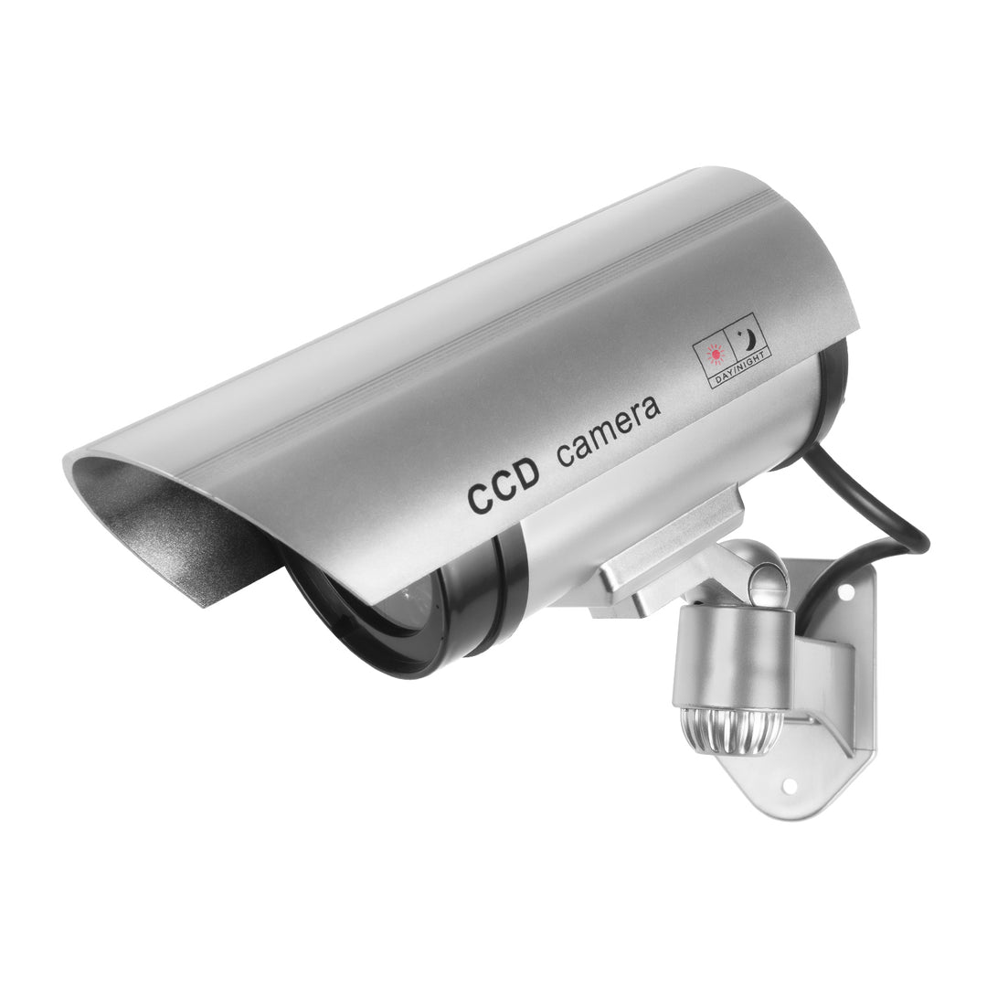 Telecamera fittizia con LED lampeggiante IR1100 S IR esterno + 2x batterie Varta Industrial AA