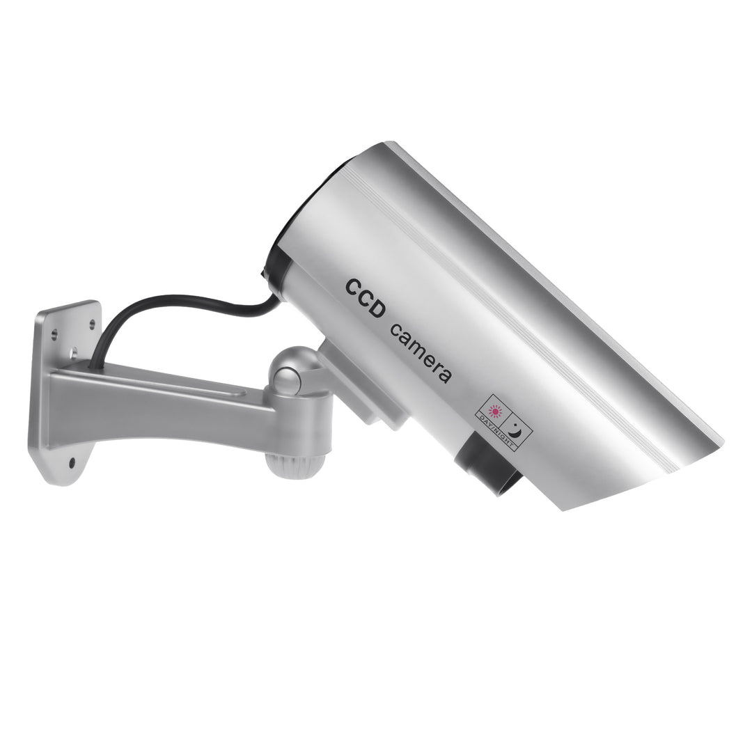Telecamera fittizia con LED lampeggiante IR1100 S IR esterno + 2x batterie Varta Industrial AA