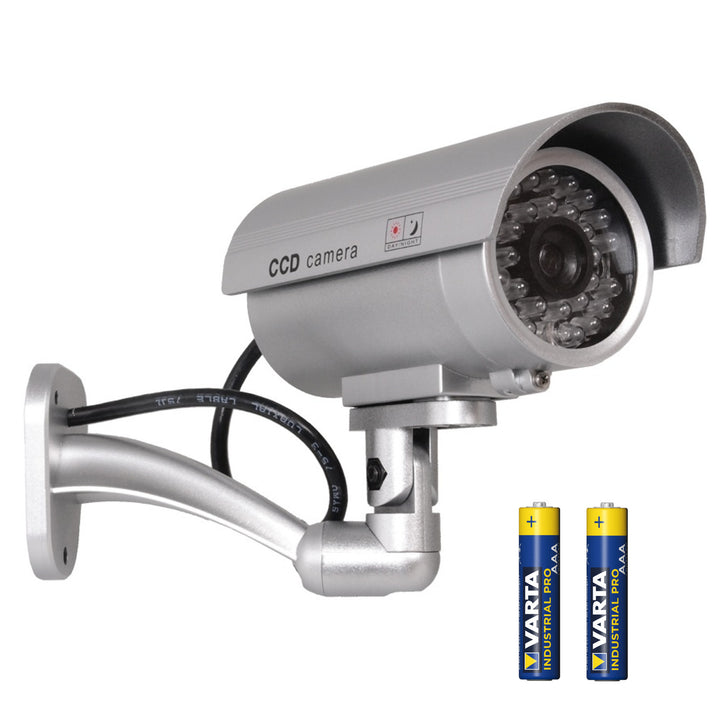 IR9000 S IR LED argento + 2x batterie AAA Varta Industrial