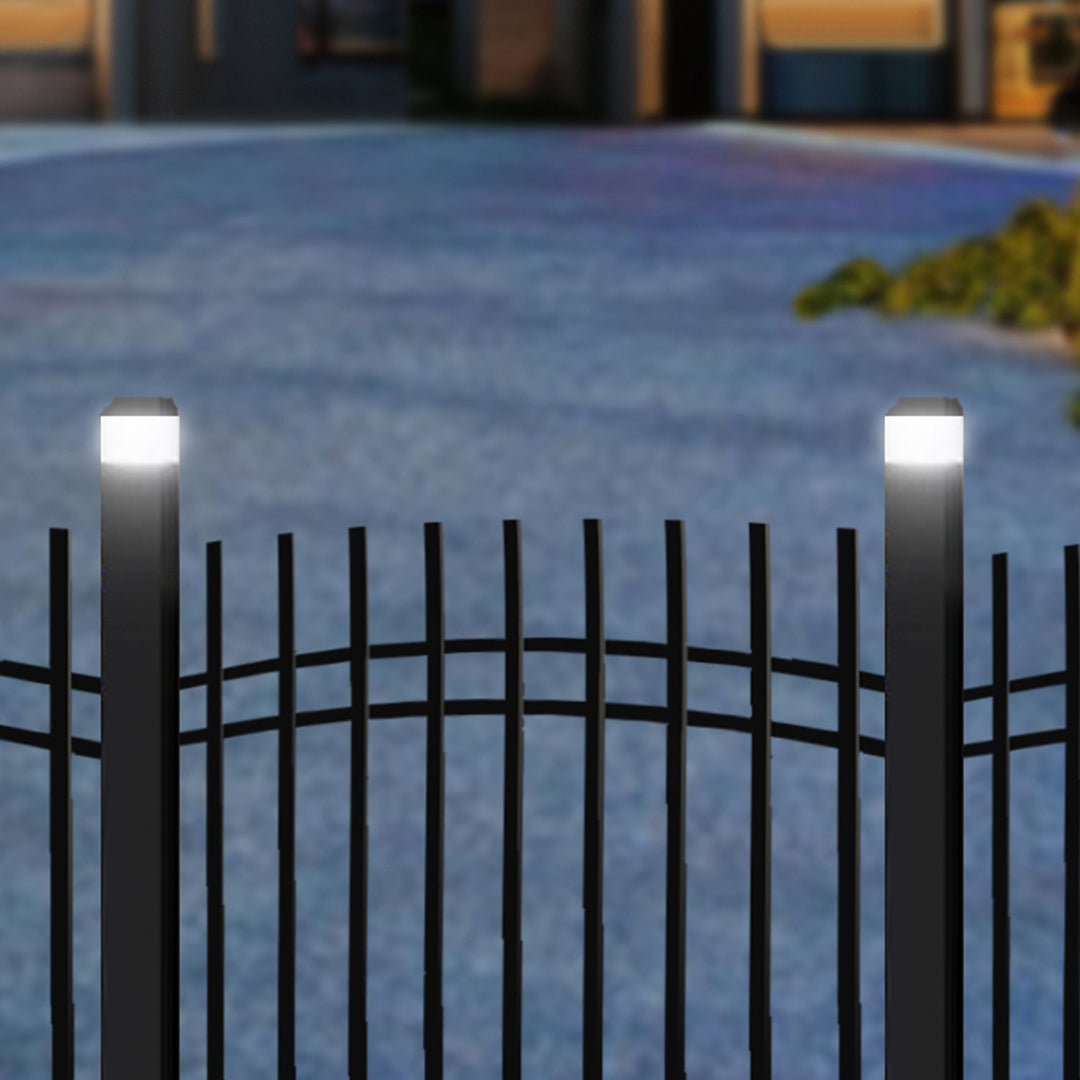 Lampada solare a LED da palo GreenBlue, 60x40 mm, tettuccio a busta, 3200 K, GB125 WW