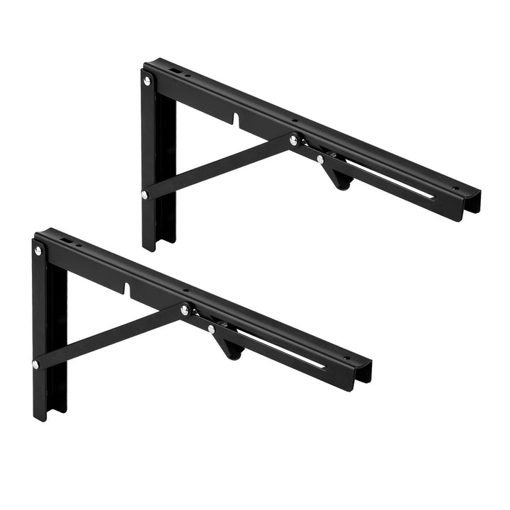 Supporto pieghevole per mensola a muro Maclean, min. 300 mm, max. 600 mm, max. 50 kg, 2 pezzi, MC-195