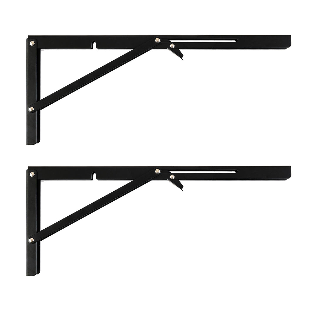 Supporto pieghevole per mensola a muro Maclean, min. 350 mm, max. 700 mm, max. 50 kg, 2 pezzi, MC-196