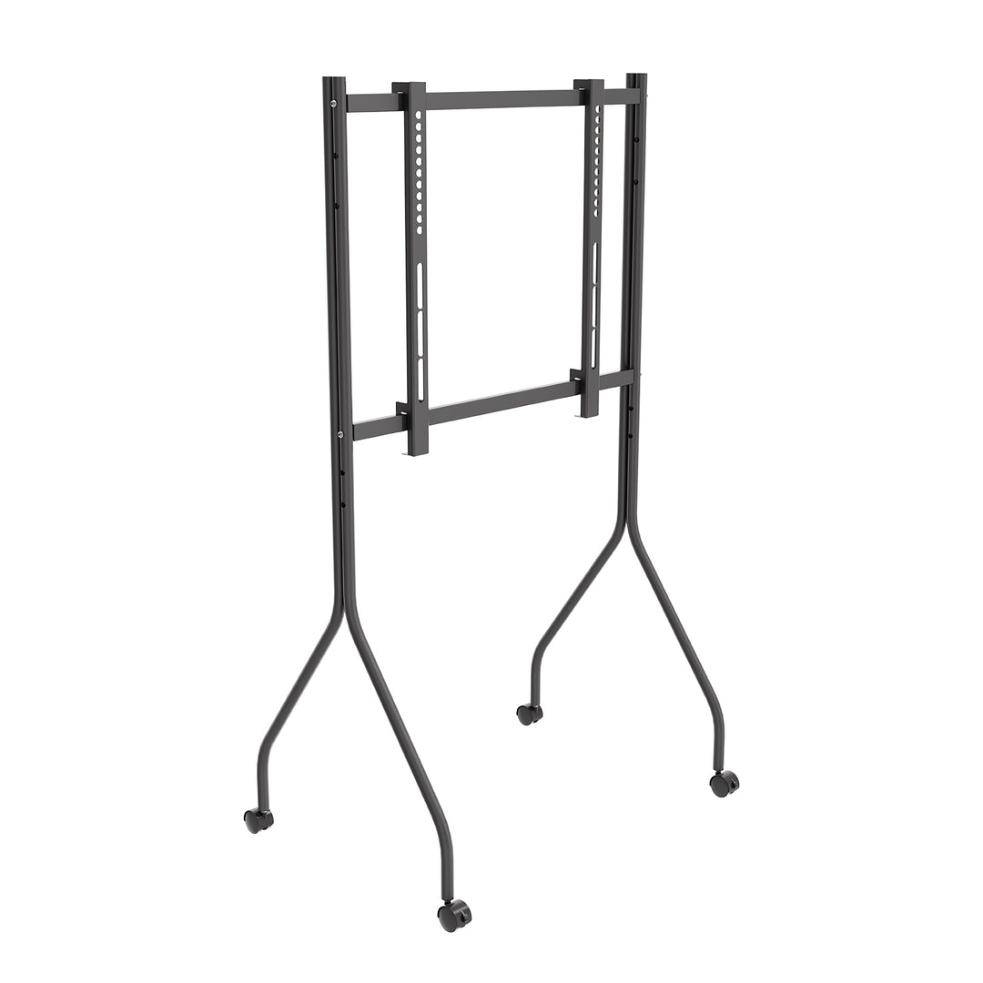 Supporto / carrello per TV Maclean, su ruote, 37-80", carico massimo 50 kg, VESA massimo 600x400, nero, MC-180 B