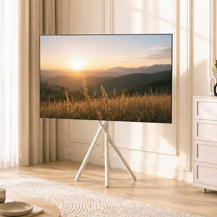 Supporto da pavimento per TV Maclean, 27-55", VESA max. 200x200, max. 60 kg, MC-181 W