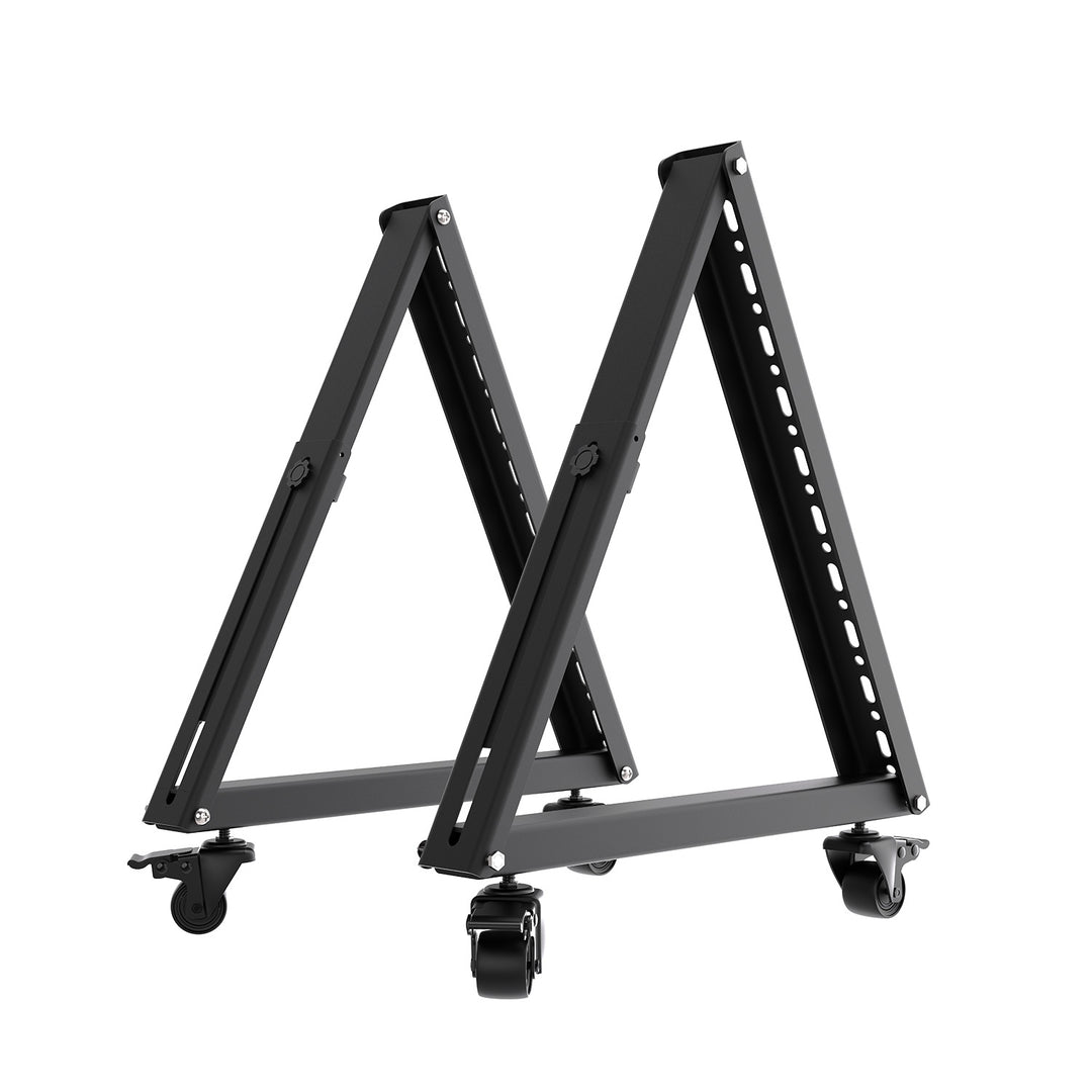 Carrello / supporto da pavimento per TV Maclean, 37-80", VESA max. 800x400, max. 75 kg, mobile, ruote bloccabili, MC-183