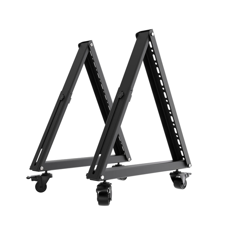 Carrello / supporto da pavimento per TV Maclean, 37-80", VESA max. 800x400, max. 75 kg, mobile, ruote bloccabili, MC-183