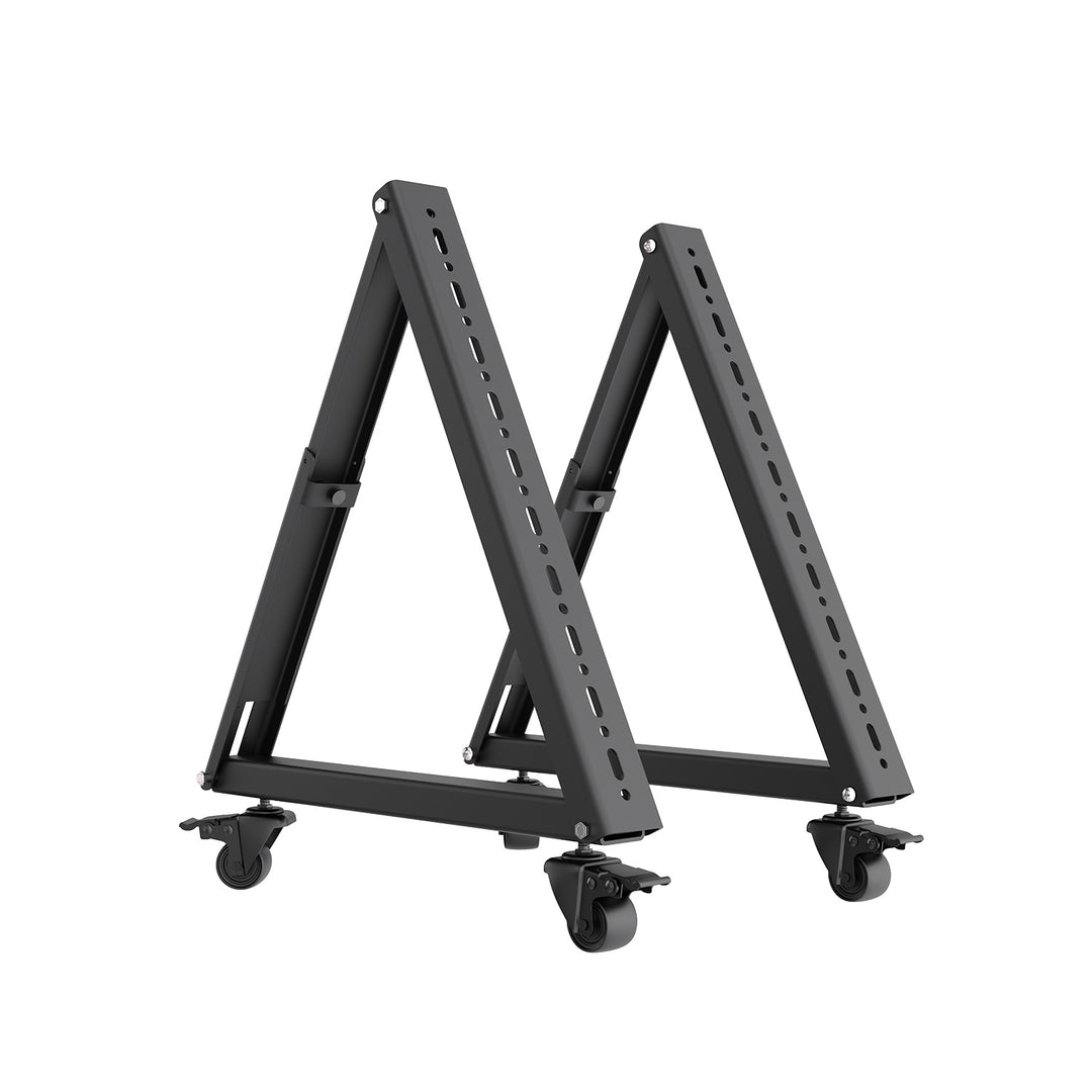 Carrello / supporto da pavimento per TV Maclean, 37-80", VESA max. 800x400, max. 75 kg, mobile, ruote bloccabili, MC-183