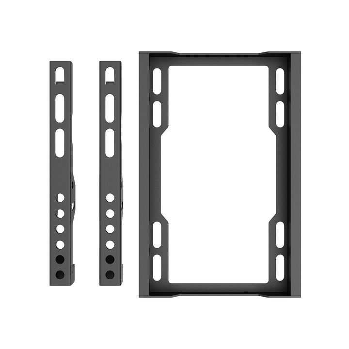 Supporto / gancio per TV Maclean, VESA max 200x200, 13-43", fino a 45 kg, nero, regolazione dell'inclinazione 0°~-8°, MC-186