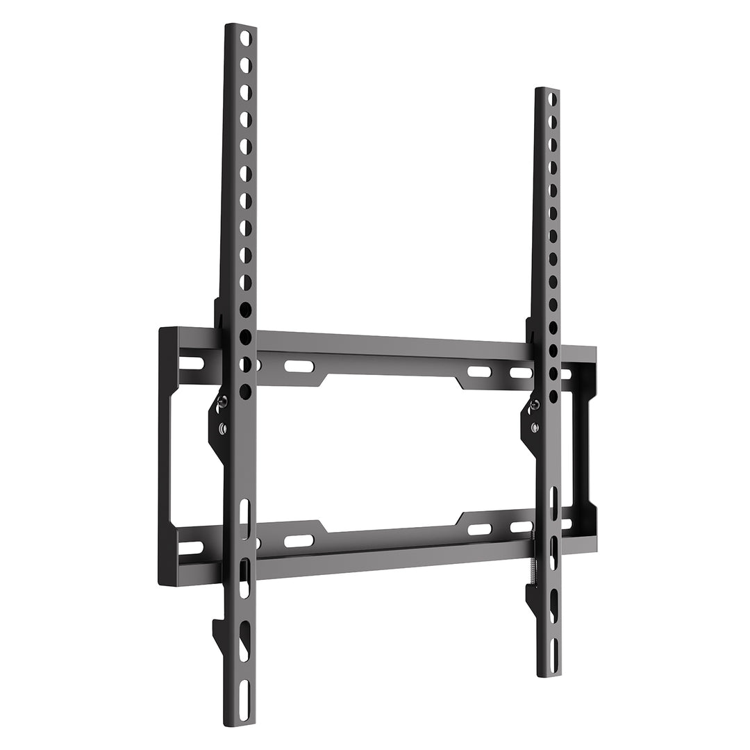 Supporto / gancio per TV Maclean, VESA max 400x400, 32-75", fino a 45 kg, nero, regolazione dell'inclinazione 0°~-8°, MC-187