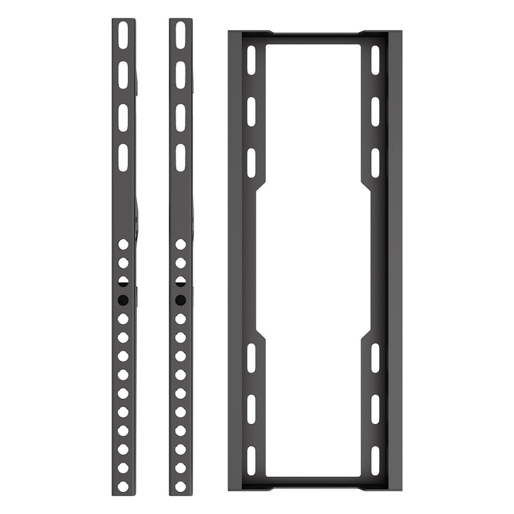 Supporto / gancio per TV Maclean, VESA max 400x400, 32-75", fino a 45 kg, nero, regolazione dell'inclinazione 0°~-8°, MC-187