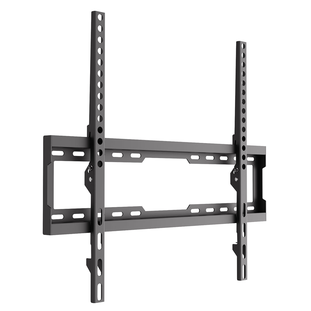 Supporto / gancio per TV Maclean, VESA max 600x400, 37-86", fino a 45 kg, nero, regolazione dell'inclinazione 0°~-8°, MC-188