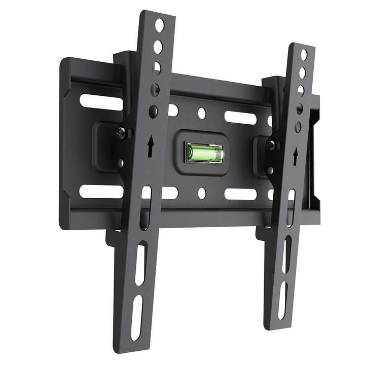 Supporto / gancio per TV Maclean, VESA max 200x200, 13-43", fino a 45 kg, nero, regolazione dell'inclinazione +2°~-10°, MC-189