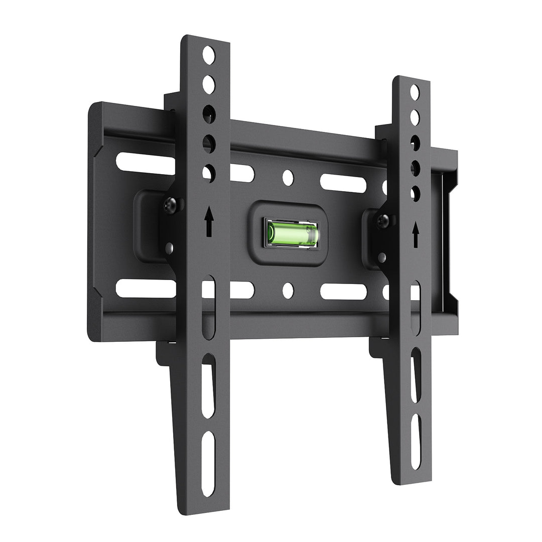 Supporto / gancio per TV Maclean, VESA max 200x200, 13-43", fino a 45 kg, nero, regolazione dell'inclinazione +2°~-10°, MC-189