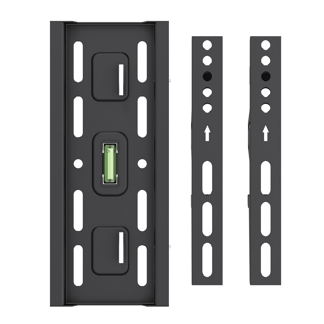 Supporto / gancio per TV Maclean, VESA max 200x200, 13-43", fino a 45 kg, nero, regolazione dell'inclinazione +2°~-10°, MC-189
