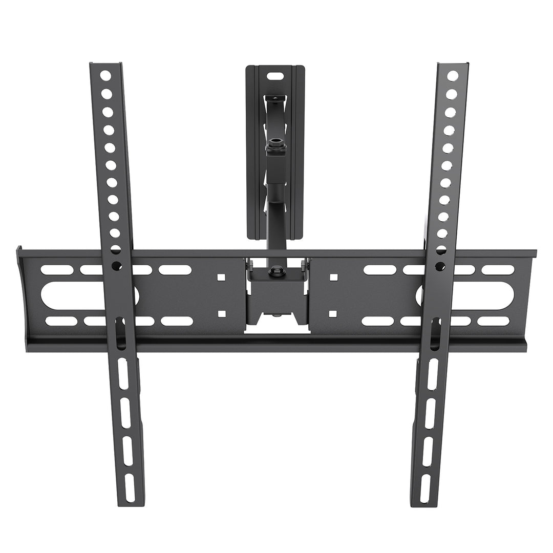 Supporto / gancio per TV Maclean, VESA max 400x400, 32-55", fino a 30 kg, nero, regolazione dell'inclinazione da +2° a -10° e della rotazione da +90° a -90°, MC-191