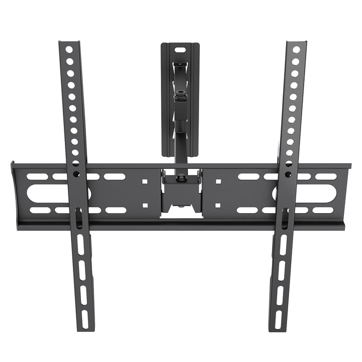 Supporto / gancio per TV Maclean, VESA max 400x400, 32-55", fino a 30 kg, nero, regolazione dell'inclinazione da +2° a -10° e della rotazione da +90° a -90°, MC-191