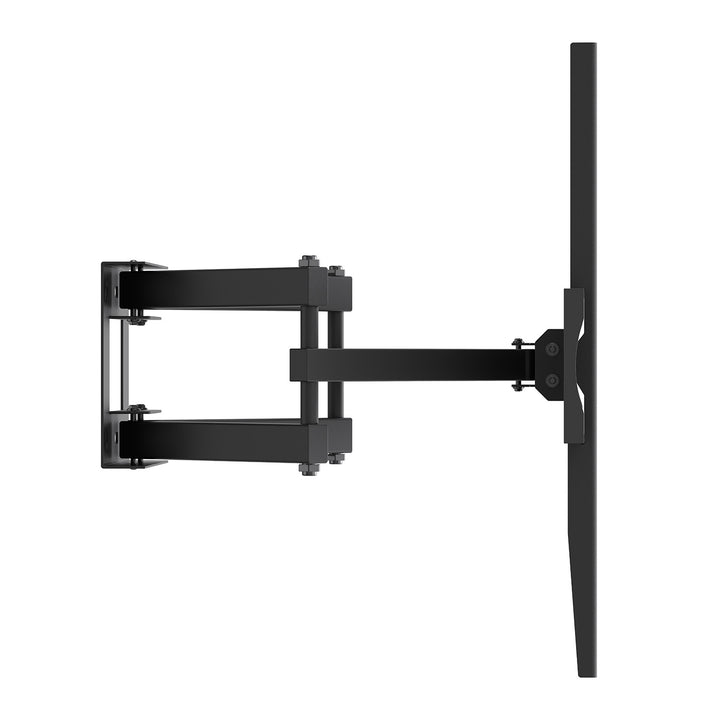 Supporto / gancio per TV Maclean, VESA max 400x400, 32-70", fino a 40 kg, nero, regolazione dell'inclinazione da +12° a -12° e della rotazione da +60° a -60°, MC-192