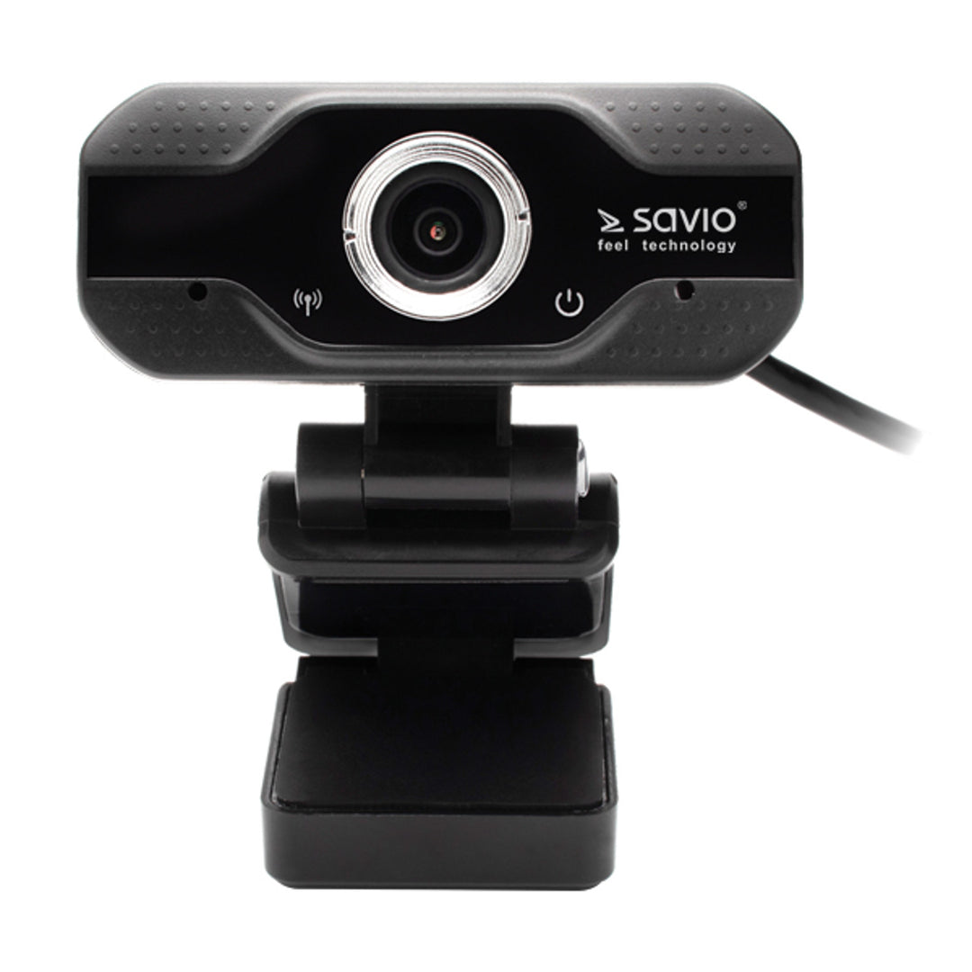 Webcam Savio, risoluzione Full HD 1920x1080, microfono, USB, SAVCAK-01