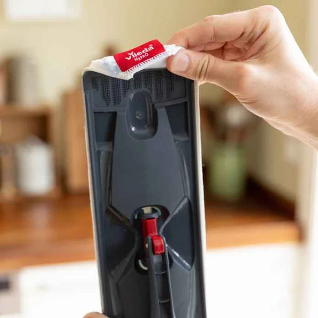 Inserto per mop piatto Vileda H2prO, microfibra, lavabile in lavatrice, 175786