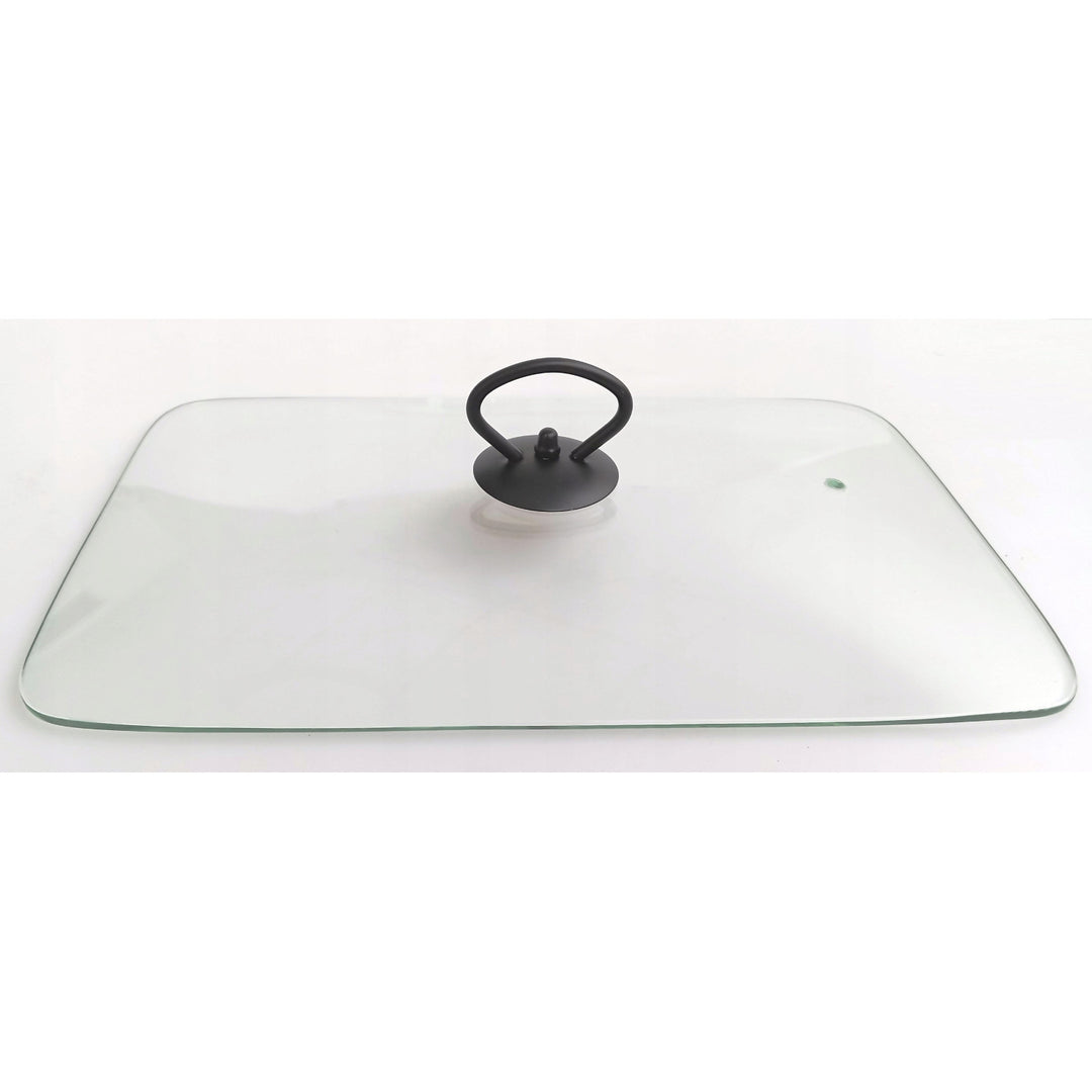 Scaldavivande Maestro in ceramica, rettangolare, bianco, capacità 2,4L, utilizzabile in forno, cestello e coperchio con manico inclusi, MR-11562-73